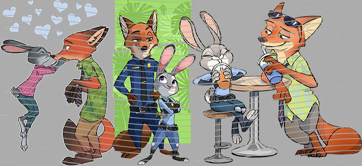 16oz Zootopia-N7-69